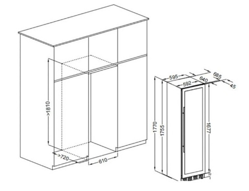������ ���� SCANDIFROST WFG 571C
