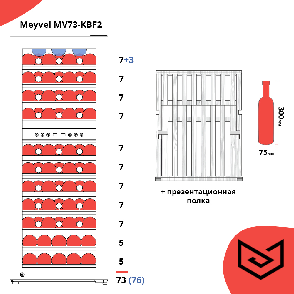 ������ ���� Meyvel MV73-KBF2